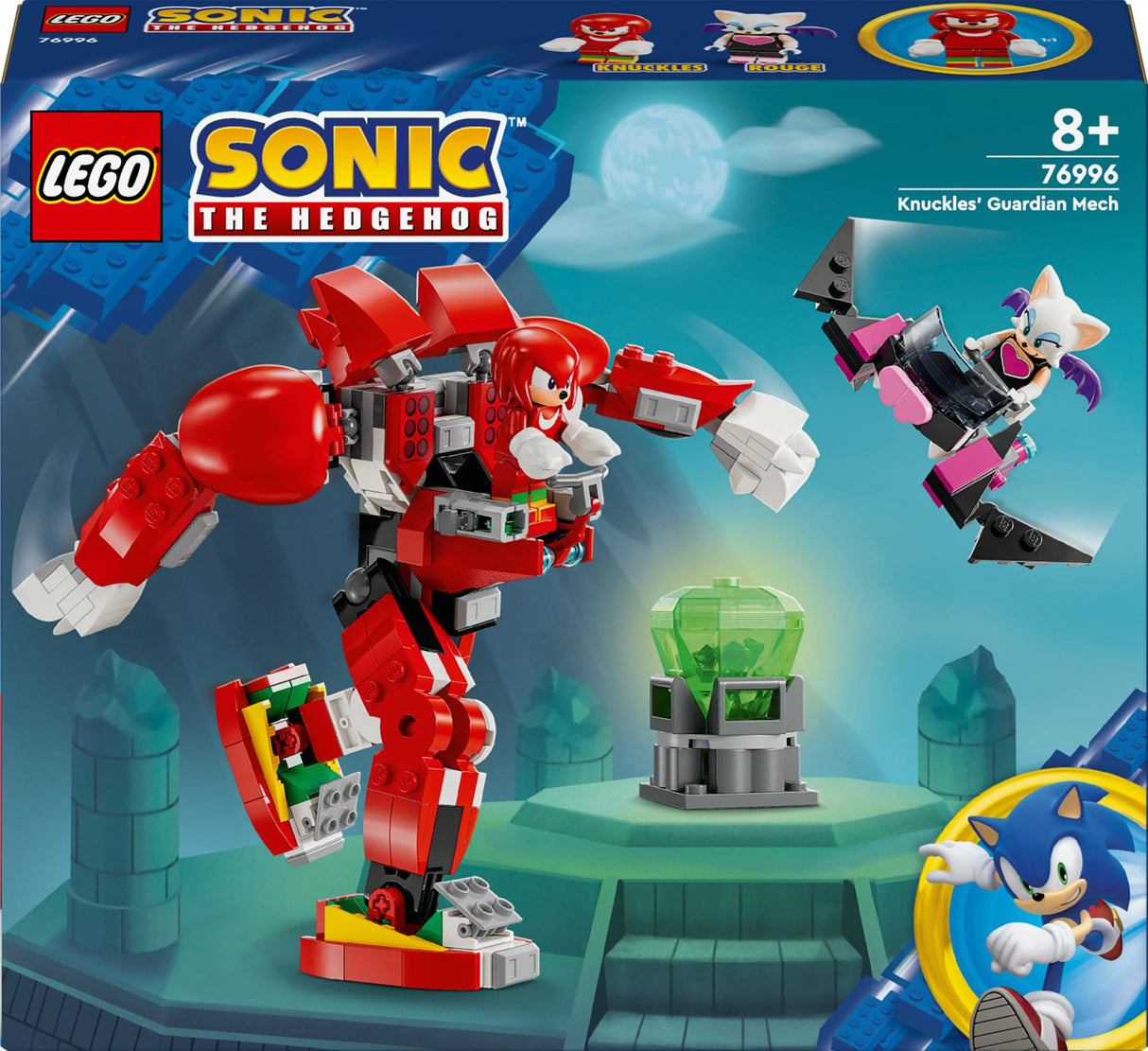 LEGO 76996 Sonic the Hedgehog Knuckles' Guardian Mech Construction Toy LEGO