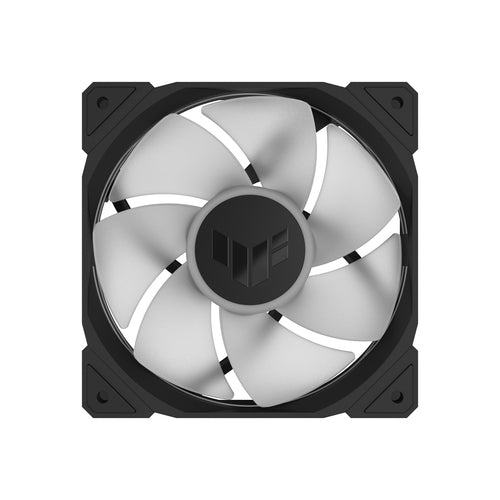 ASUS TUF Gaming TR120 ARGB Reverse – Reverse-blæserens front uden belysning