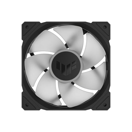 ASUS TUF Gaming TR120 ARGB Reverse – Reverse-blæserens front uden belysning