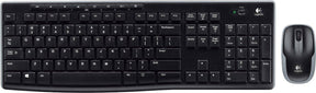 Logitech - MK270 Wireless Keyboard and Mouse Combo Set - Nordic Layout