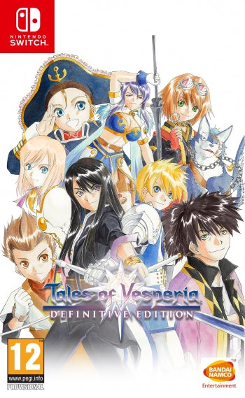Tales Of Vesperia - Definitive Edition – Nintendo Switch – spilomslag