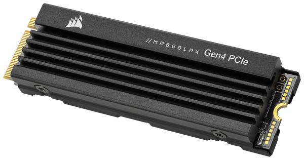 Corsair MP600 PRO LPX – 2 TB PCIe 4.0 NVMe SSD med køleprofil