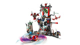 LEGO NINJAGO 71841 – Dragonisk stormlandsby – stormlandsby og spinner med illustreret bevægelse