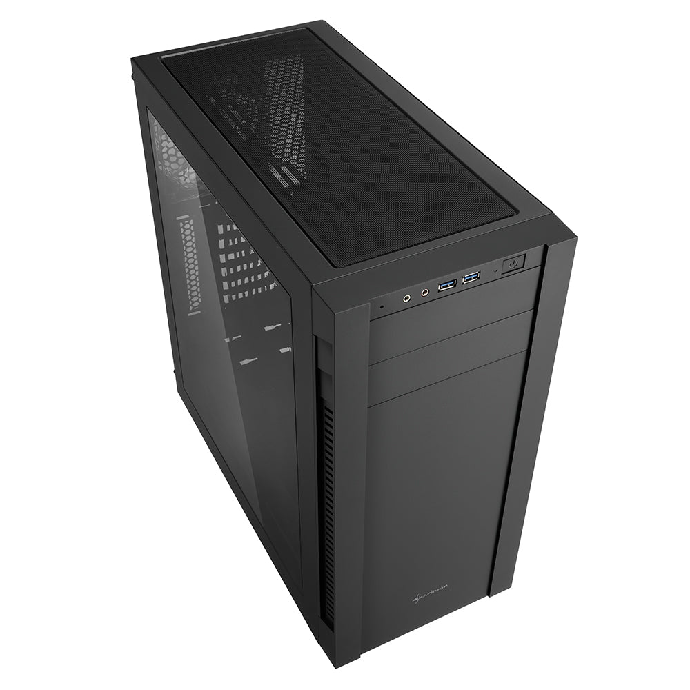 Sharkoon S25-W - USB 3.0 - ATX - microATX - Mini-ITX - with window Sharkoon