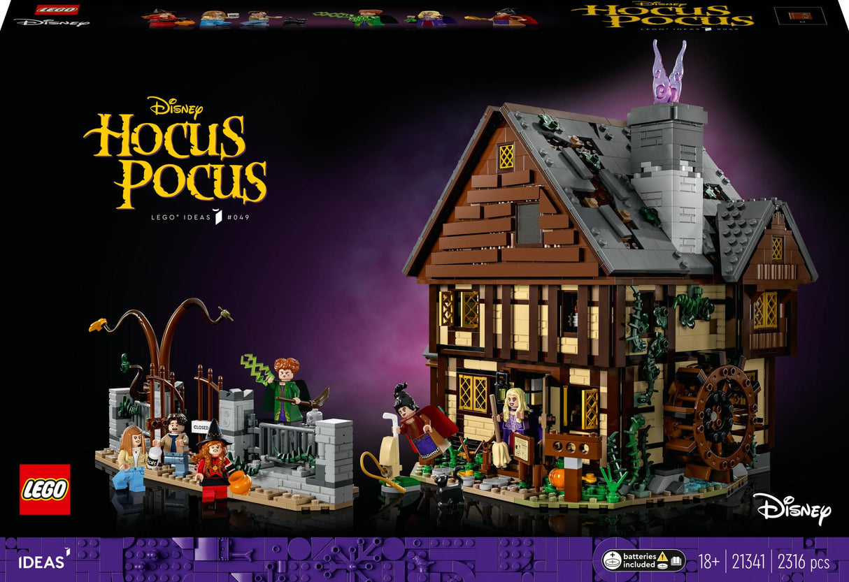 LEGO Disney - The Sanderson Sisters Cottage (21341.) LEGO