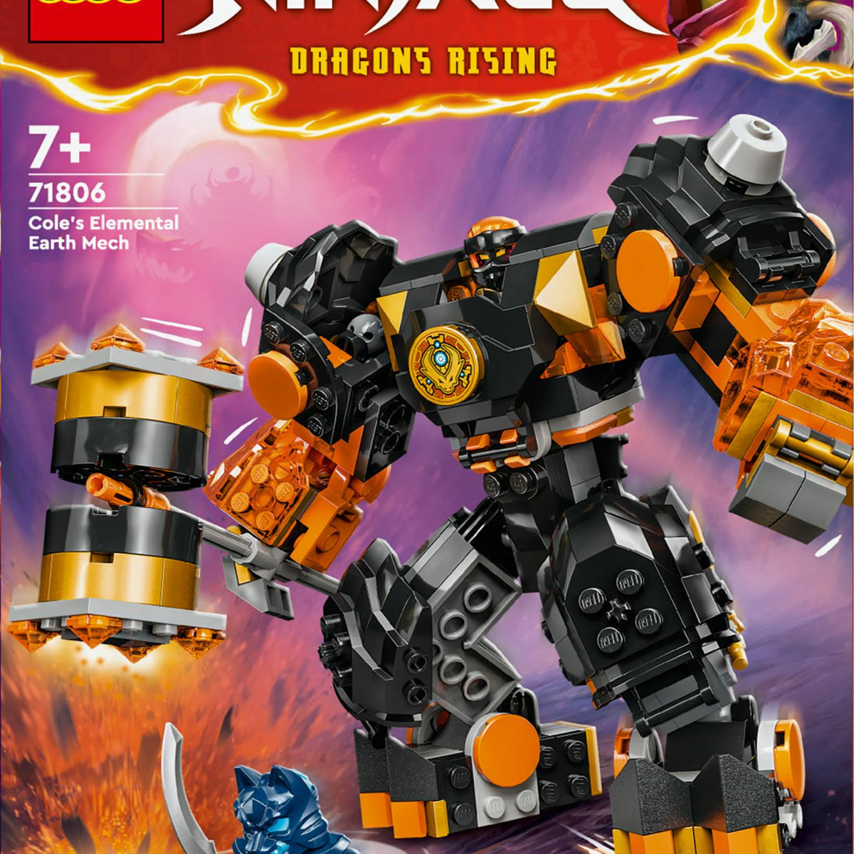 LEGO 71806 Ninjago Cole's Earth Mech – Geekd