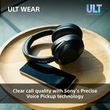 Sony ULT Wear – trådløse hovedtelefoner med støjreduktion – sort – produktdetalje 8