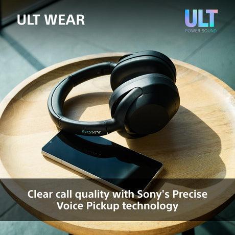 Sony ULT Wear – trådløse hovedtelefoner med støjreduktion – sort – produktdetalje 8