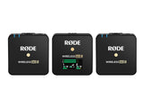 RØDE Wireless GO II Trådløst mikrofonsystem Trådløs Omni-directional Sort