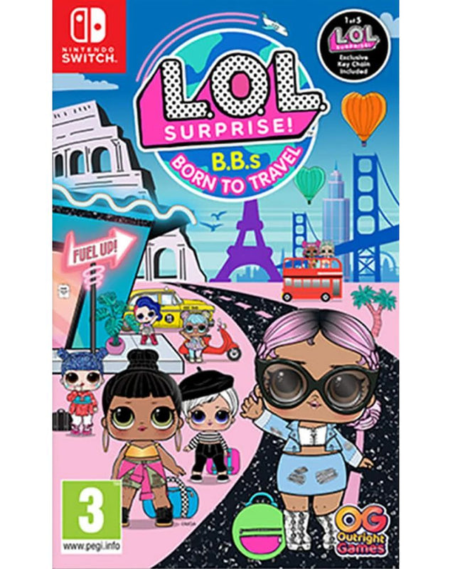 L.O.L. Surprise! B.B.s BORN TO TRAVEL – Nintendo Switch – spilomslag