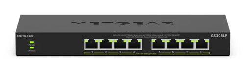 NETGEAR GS308LP Gigabit PoE-switch – 8 porte – visning 2