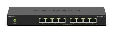 NETGEAR GS308LP Gigabit PoE-switch – 8 porte – visning 2