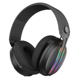 Subsonic Vektra – sort trådløst gamingheadset med RGB – siden med RGB