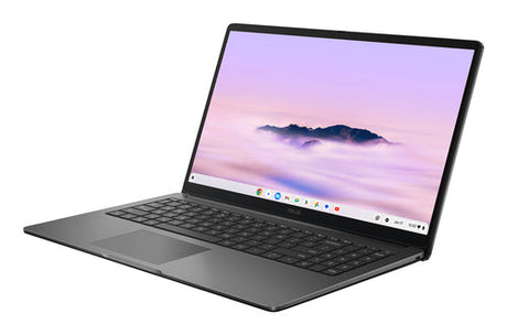 ASUS Chromebook CX1505CTA-ISSS70396 – set skråt forfra; tastaturlayout illustrativt