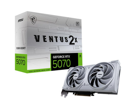 MSI GeForce RTX 5070 12G VENTUS 2X OC WHITE MSI