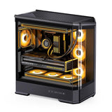 Jonsbo D400 Midi Tower, ATX, Tempered Glass - black Dongguan Sibositong Industrial Co., Ltd. (Jonsbo)