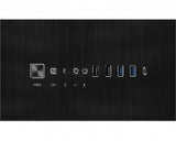 MSI MPG SEKIRA 500P – sort PC-kabinet – frontens tilslutninger