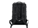 ASUS ROG Ranger BP2701 sort rygsæk bagfra med polstret ryg, skulderstropper og brystrem