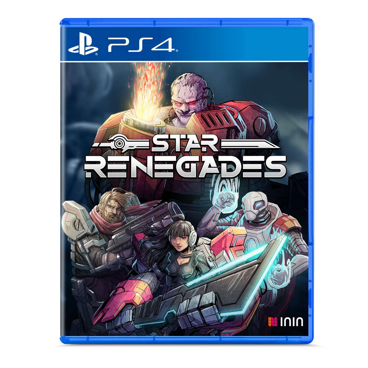Star Renegades – PlayStation 4 – spilomslag