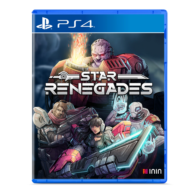 Star Renegades – PlayStation 4 – spilomslag