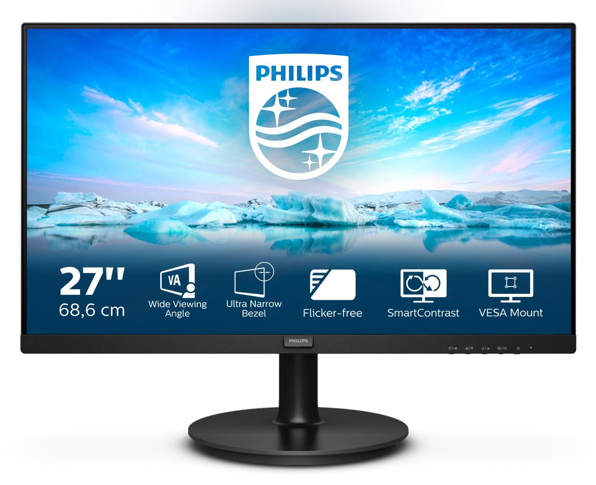 Philips V-line 271V8L 27 1920 x 1080 (Full HD) VGA (HD-15) HDMI 75Hz Philips