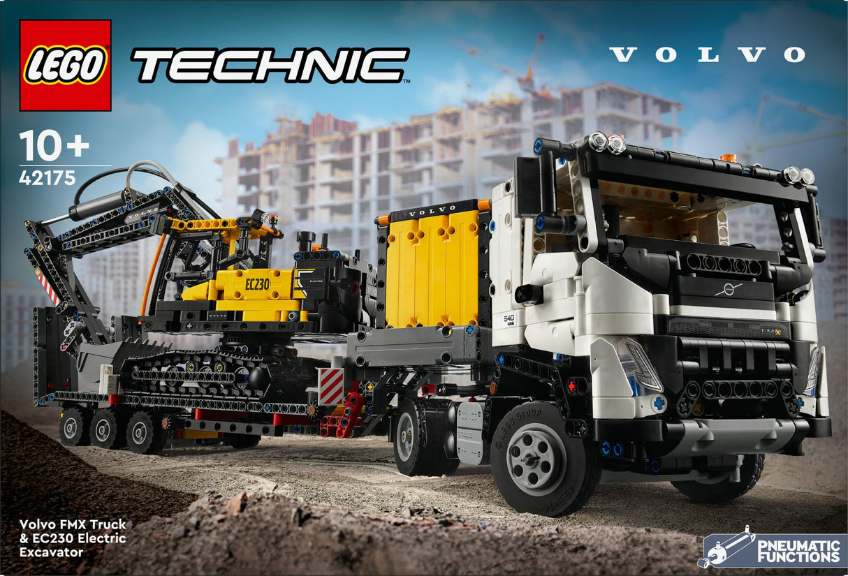 LEGO 42175 Technic Volvo FMX truck with EC230 Electric crawler excavator LEGO
