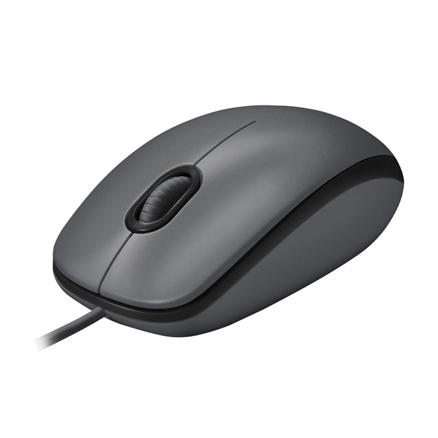 Logitech - Mouse M100 optical - Black - USB Logitech