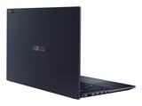 ASUS ExpertBook B9 OLED B9403CVAR-PP1735X – set bagfra (vinkel 3); tastaturlayout illustrativt