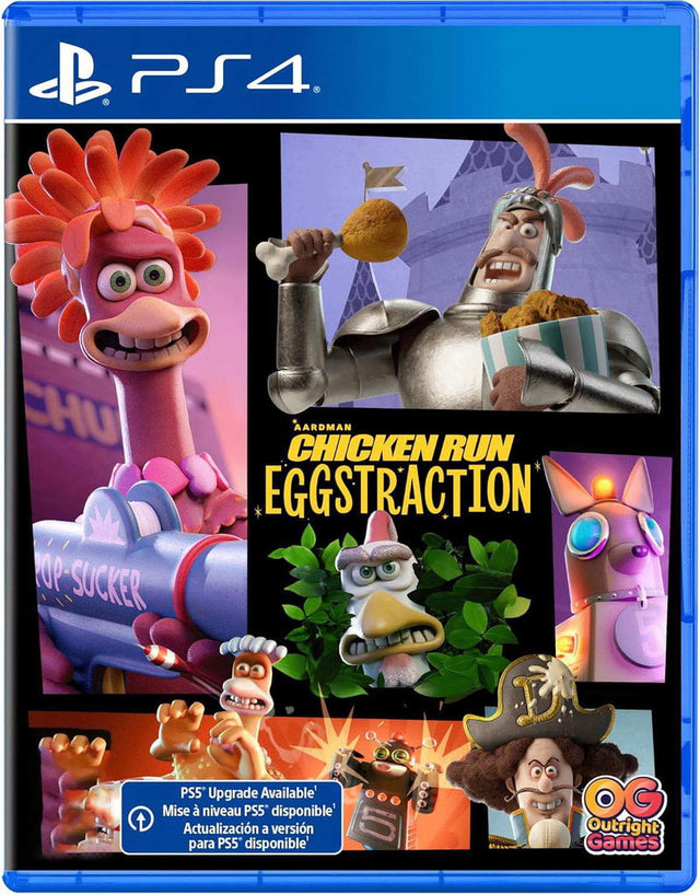 Chicken Run: Eggstraction – PlayStation 4 – spilomslag