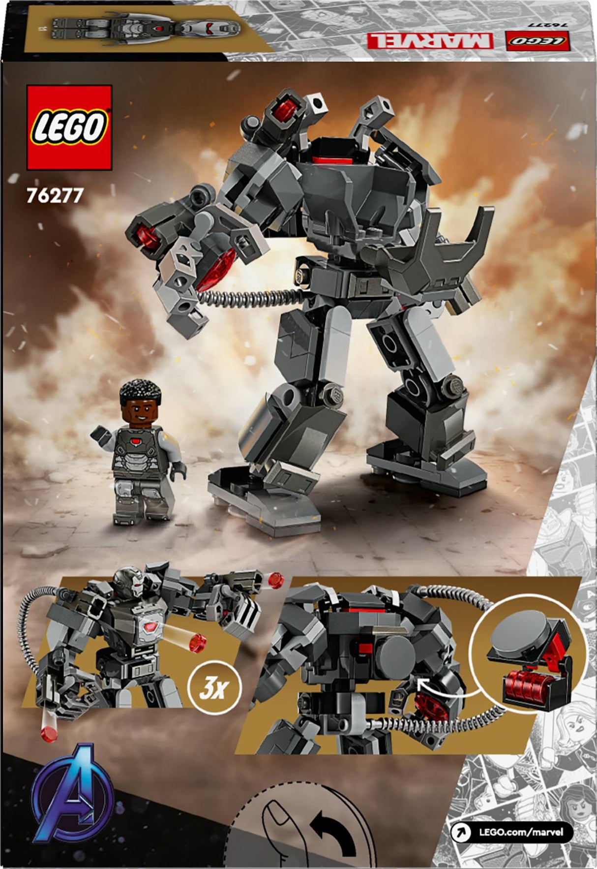LEGO Super Heroes - War Machine Mech Armor (76277) LEGO