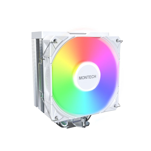 Montech NX400 ARGB, single tower, 4 HP CPU Cooler, White Telon Technology Co Ltd (Montech)