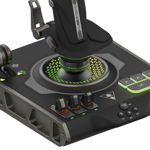 Turtle Beach VelocityOne Flightdeck – HOTAS til PC – Joystickbase i nærbillede