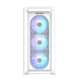 ASUS A23 PLUS Tempered Glass ARGB mATX Case - White ASUS