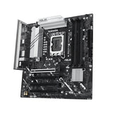 ASUS B860M MAX GAMING AX – skråt ovenfra