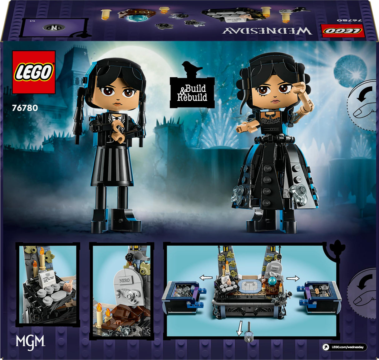 LEGO 76780 Wednesday - Wednesday Addams LEGO