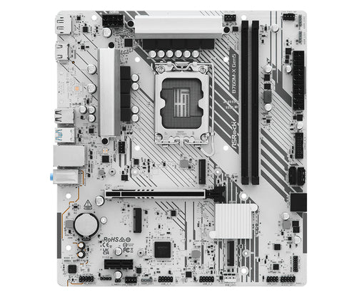 ASRock B760M-X Gen5 bundkort - LGA1700, DDR5