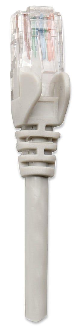 INTELLINET Patchkabel RJ45 U/UTP Cat6 2.00m Hebelschutz grau Intellinet