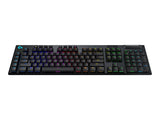 Logitech - G915 Lightspeed Wireless RGB Mechanical Gaming Keyboard Nordic