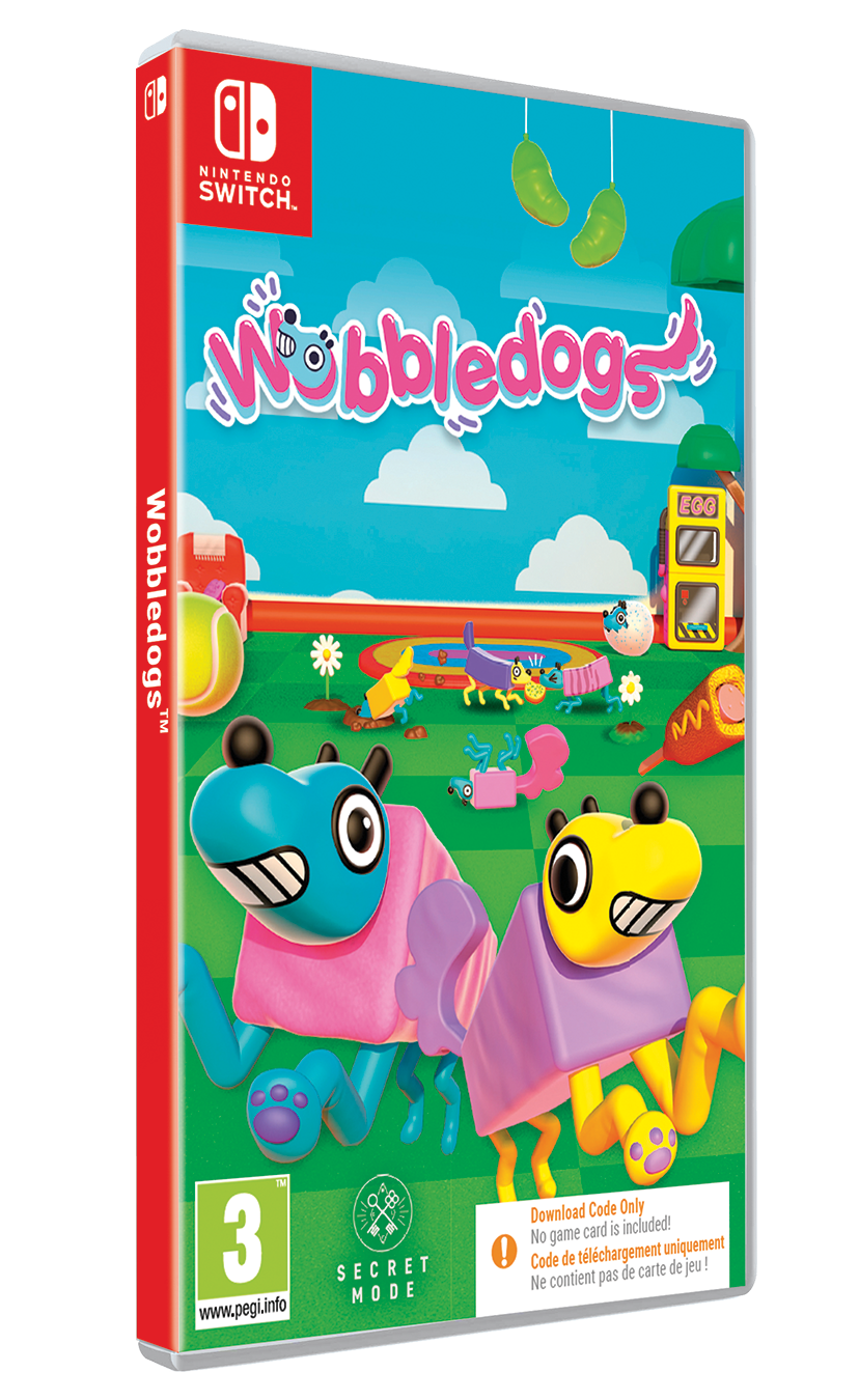 Wobbledogs – Code in a Box – Nintendo Switch – spillets udgave