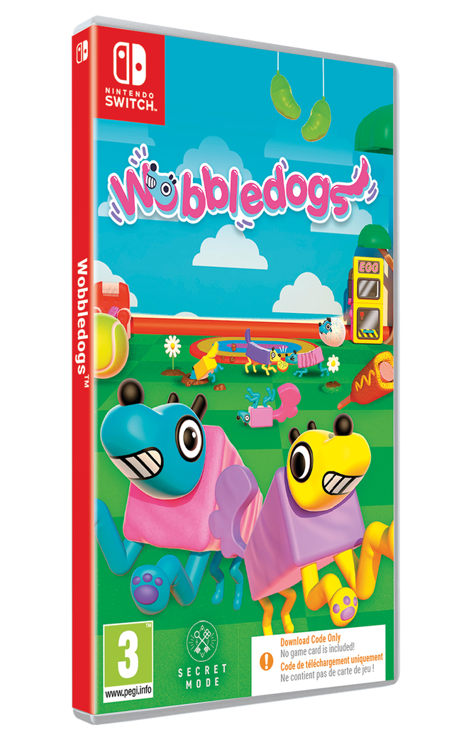 Wobbledogs – Code in a Box – Nintendo Switch – spillets udgave