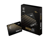 MSI SPATIUM S270 960 GB SSD - 2,5" SATA - produktbillede