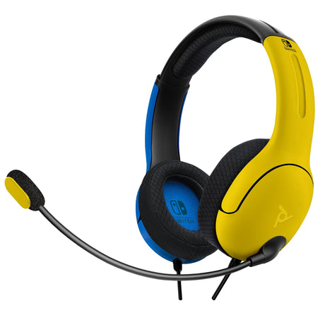 PDP Nintendo Switch Wired Headset LVL40 Yellow/Blue PDP