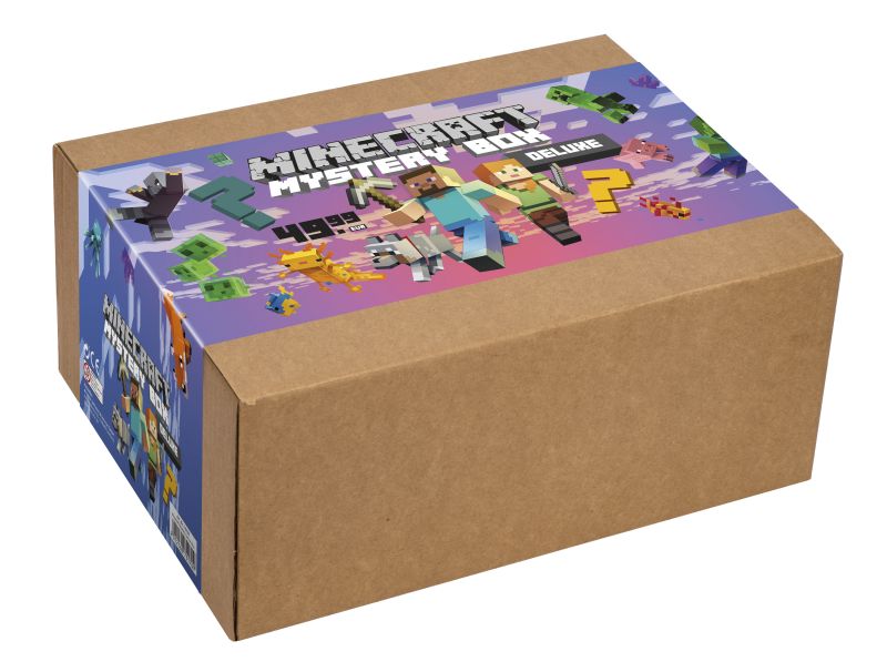 Minecraft Amazon. Box Minecraft - Mystery Deluxe Box – Geekd