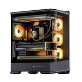 Jonsbo D400 Midi Tower, ATX, Tempered Glass - black Dongguan Sibositong Industrial Co., Ltd. (Jonsbo)