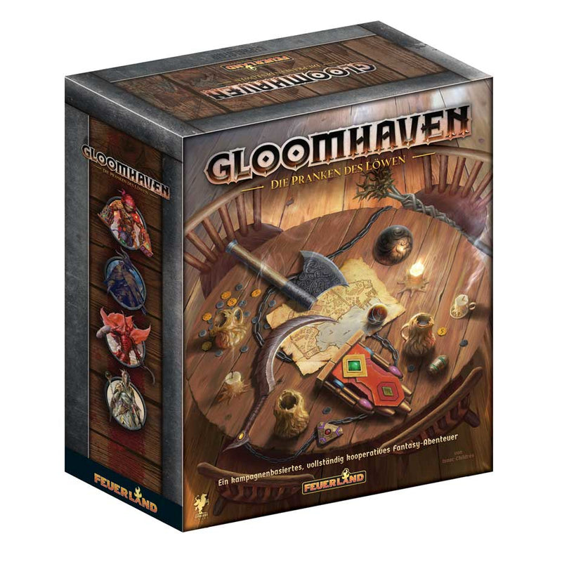 Gloomhaven: Die Pranken des Löwen – tysk spilæske