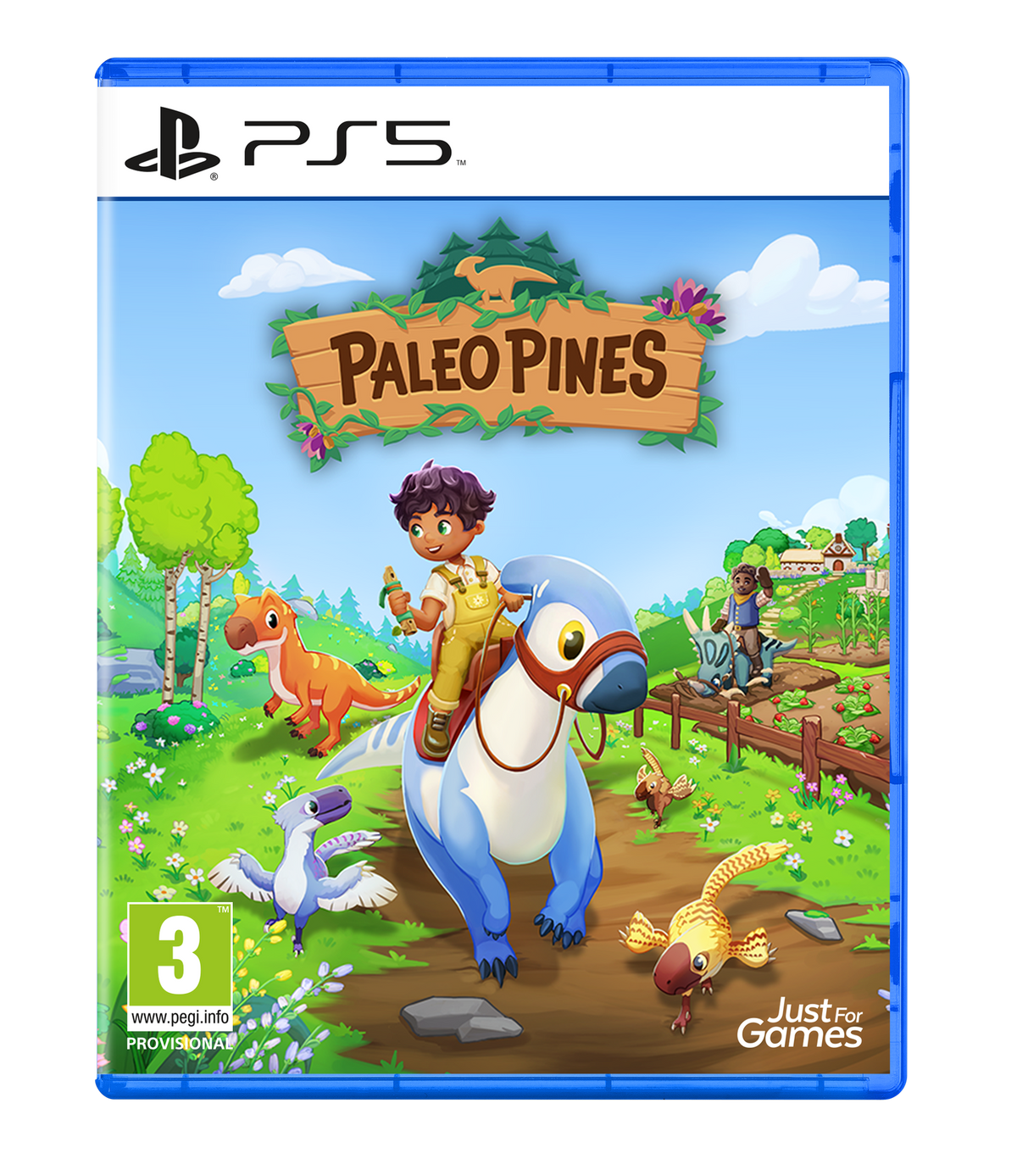 Paleo Pines – PlayStation 5 – spilomslag