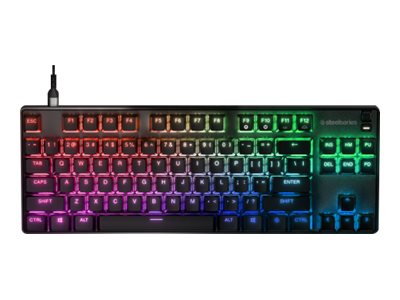 SteelSeries Apex 9 TKL Tastatur Optisk RGB Kabling Tysk Layout