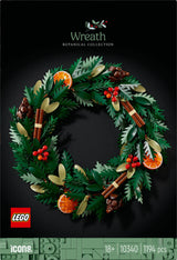LEGO 10340 Icons Christmas Wreath LEGO