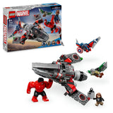 LEGO 76292 Marvel Super Heroes Captain America vs. Red Hulk Showdown LEGO