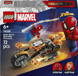 LEGO - Super Heroes - Spider-Man vs. Ghost Rider Motorcycle (76335) LEGO